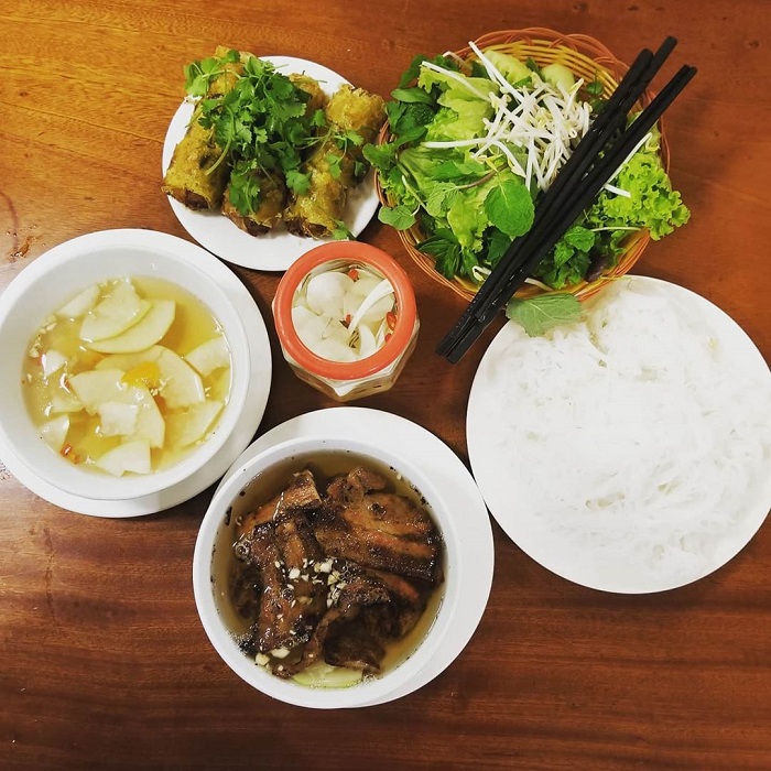 Món ăn nổi tiếng của Việt Nam - Bún chả Hà Nội