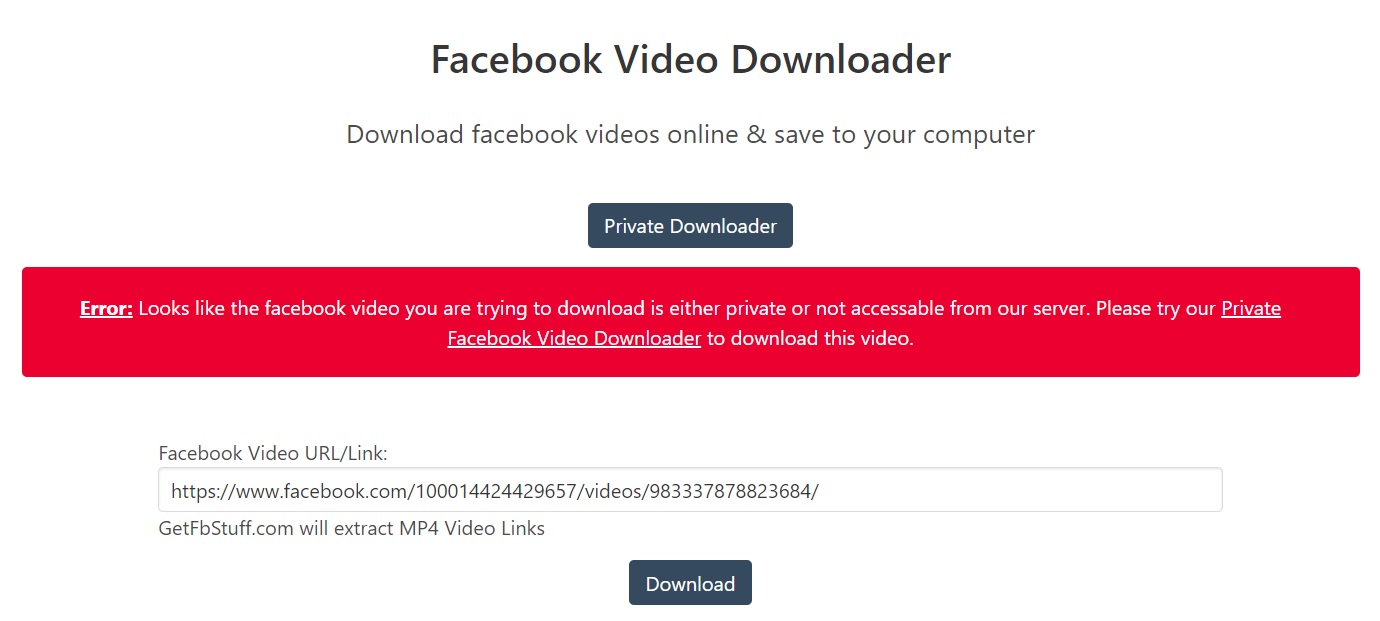 Cách tải video Facebook nhanh nhất về máy tính