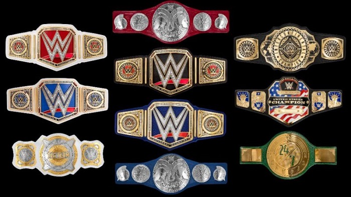 danh sách các loại đai vô địch trong WWE hiện nay